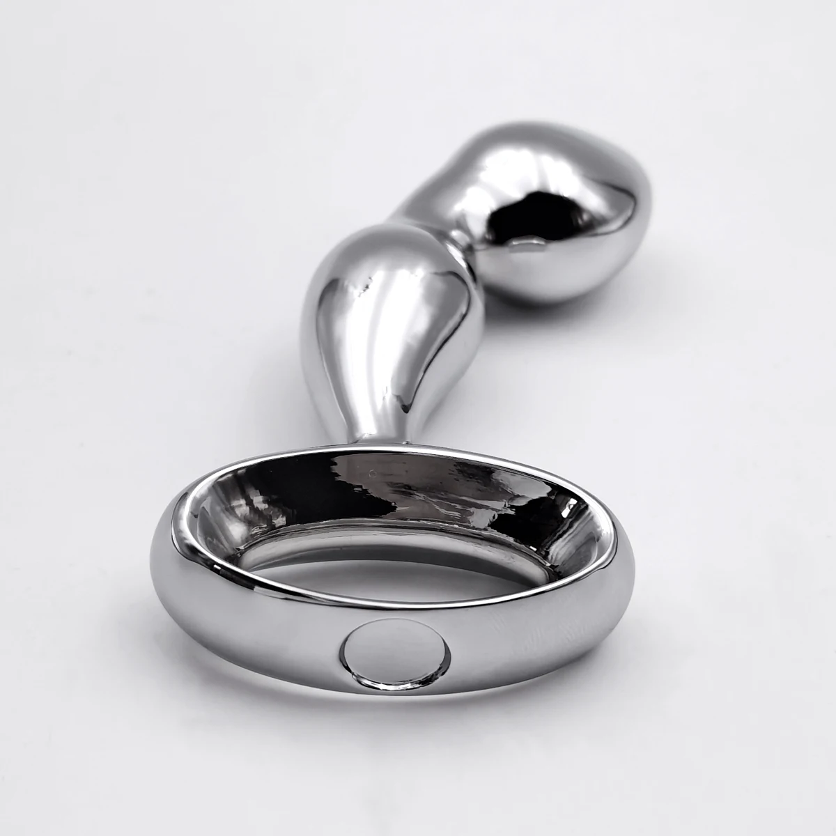 1Pcs, Metal Anal Plug With Handles, Weight-bearing Butt Plug, Dildo, Prostate Massage, Sexual Wellness, Adult Pleasure, Sex Toys