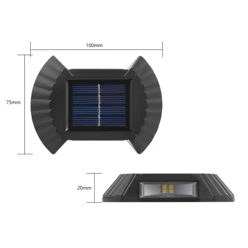 Lampu Taman tenaga surya, lampu dinding perlindungan, lampu hangat, lampu luar ruangan, lampu taman tenaga surya, tahan air