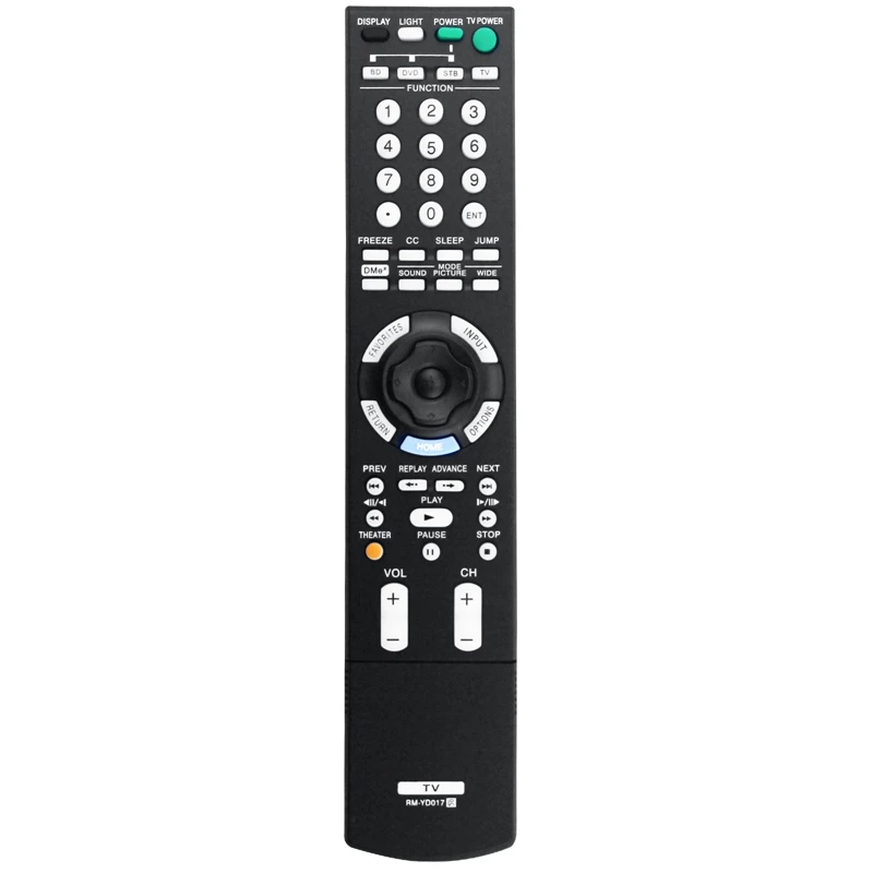 RM-YD017 заменить пульт для Sony TV KDL-52WL130 KDL52WL130W KDL-52WL130PKG KDL-52WL130W KDL52W3000, прочный RM-YD017 заменить пульт для Sony TV KDL-52WL130 KDL52WL130W KDL-52WL130PKG KDL-52WL130W KDL52W3000, прочный
