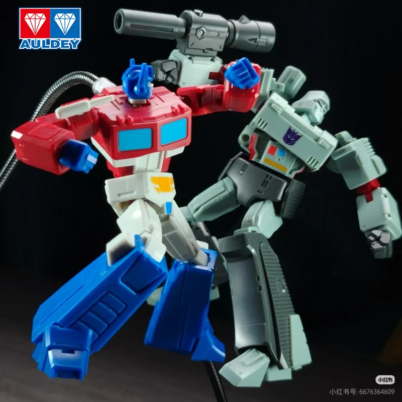 AULDEY Transformers Action Figure, Optimus Prime/Megatron Mystery Box, Collectible Doll for Boys, Birthday Gift Poseable Model T