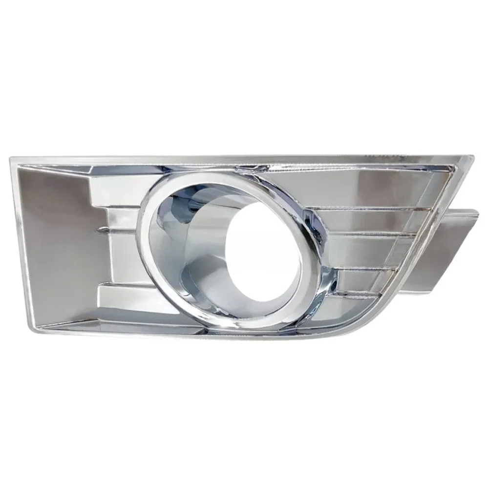 Front Bumper Trim Chrome Fog Bezel Front End Upgrade Electroplating Material Perfect Fit For Models As Shown In The Figure