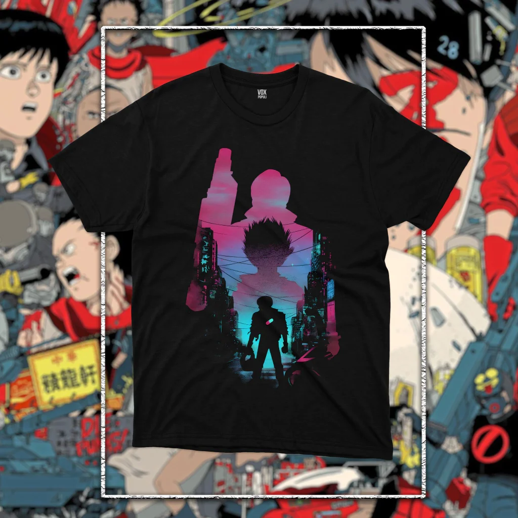 

AKIRA SILUETA unisex Anime cotton shirt outdoor recreation tee