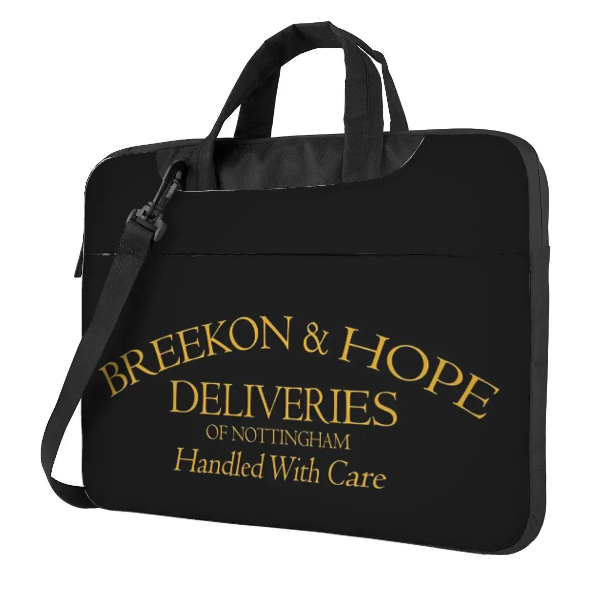 Breekon And Hope Deliveries Sac à bandoulière pour ordinateur portable, sacoche pour ordinateur, pochette de protection résistante pour ordinateur portable pour Macbook Pro Lenovo