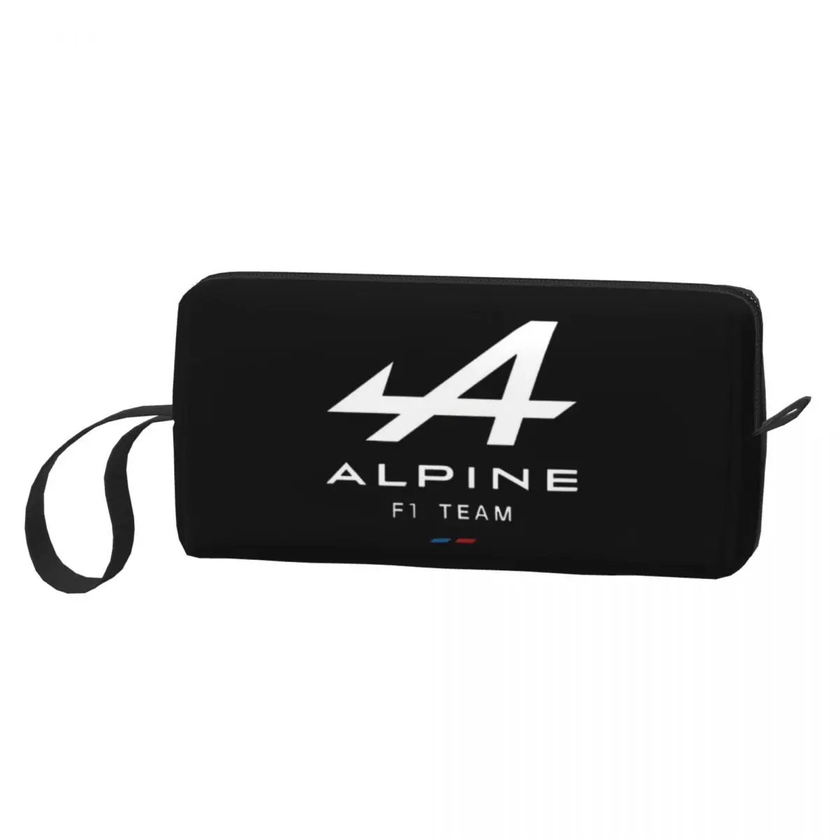 Terrific Alpine F1 Team Design Makeup Bag Zipper Pouch Travel Cosmetic Bags Portable Toiletry Bag for Women