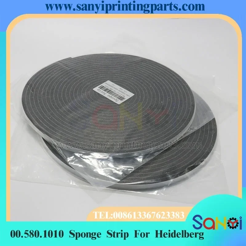 

Лучшее качество 00.580.1010 Расходные губчатые полоски 10 метров для деталей печатной машины Heidelberg