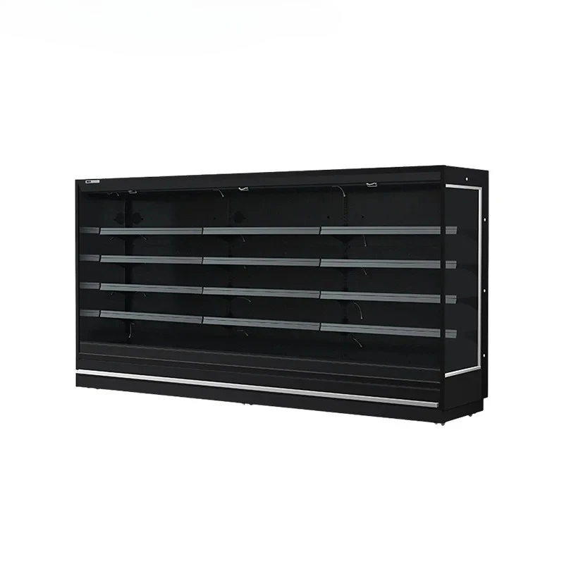 B Split air curtain cabinet Commercial fruit and vegetable frozen and refrigerated fresh-keeping cabinet Supermarket fruit and