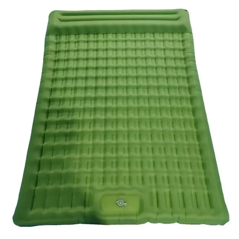 내장형 풋 펌프 야외용 빠른 팽창 매트리스 휴대용 캠핑 방수 수면 패드 점심 휴식 쿠션 초경량 2인용