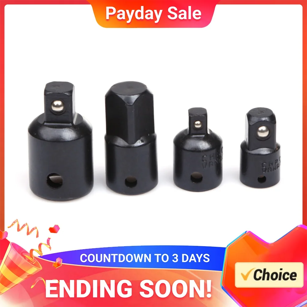 4pcs Reducing Sleeve Single Side Drilling Multifunctional Taper Adapte Wear-resistant Accessories for Engineer Carpenter