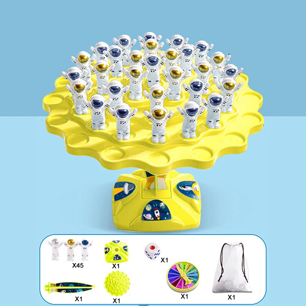 Astronaut Balance Games Parent-Child Interaction Balance Match Game Decompression Educational Balance Tree Toys for Kids