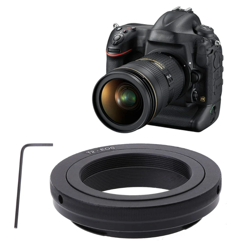 

Крепление T2, переходное кольцо для зеркального телеобъектива T2, телескопа к камере, Прямая доставка