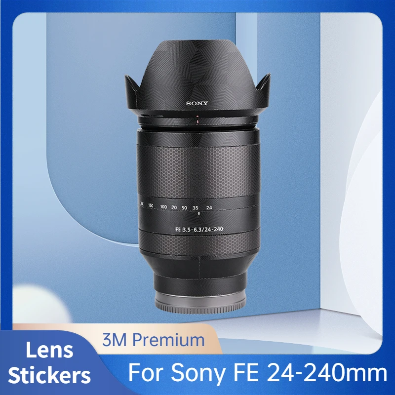 SEL24240 Camera Lens Sticker Coat Wrap Protective Film Body Decal Skin For Sony FE 24-240 24-240mm F3.5-6.3 OSS FE24240 FE24-240