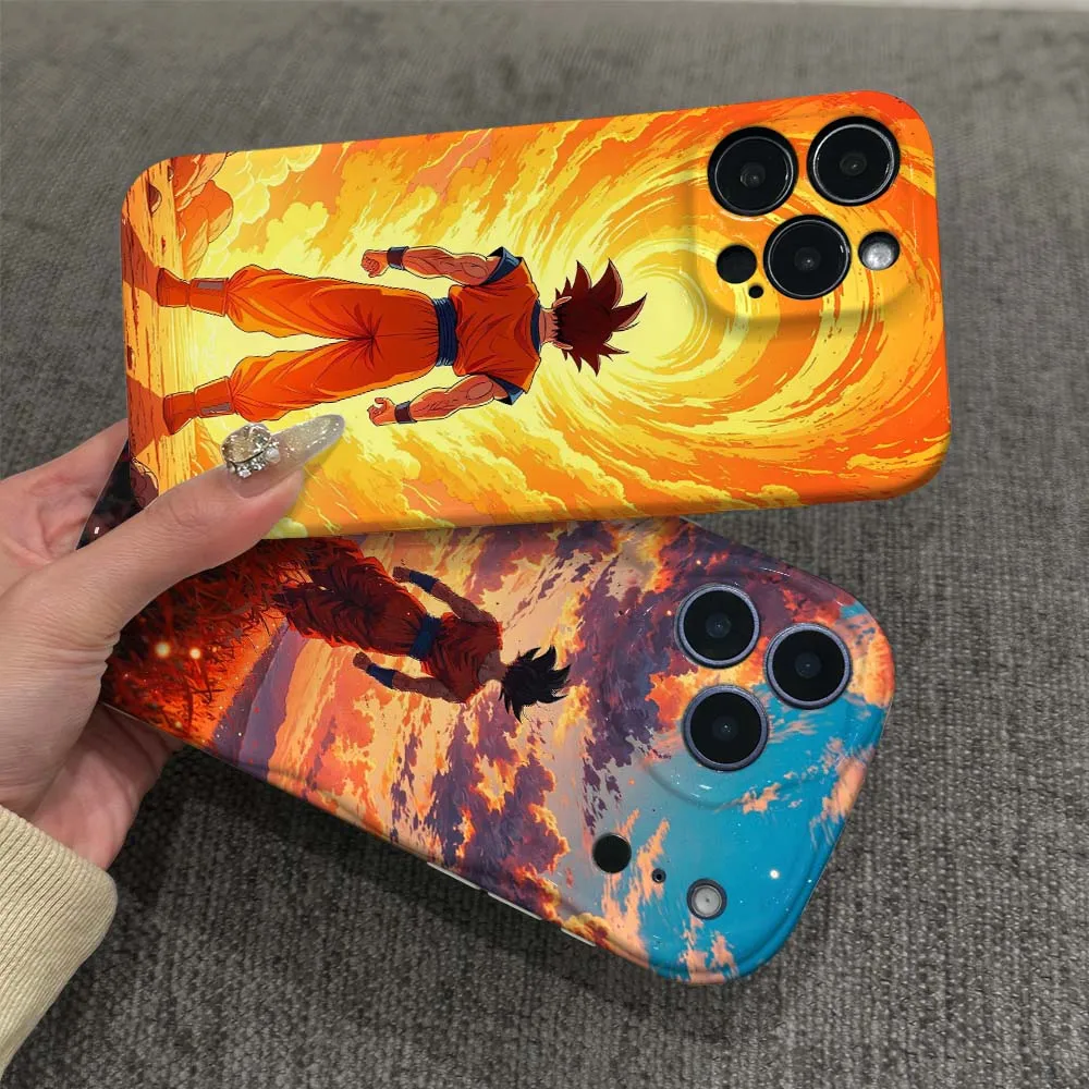 

Cartoon Sunset Field Back Phone Case For Apple iPhone 8 7 11 12 13 14 15 16 17 16E SE X XS Plus Pro Max 2022 Wave Oil Film