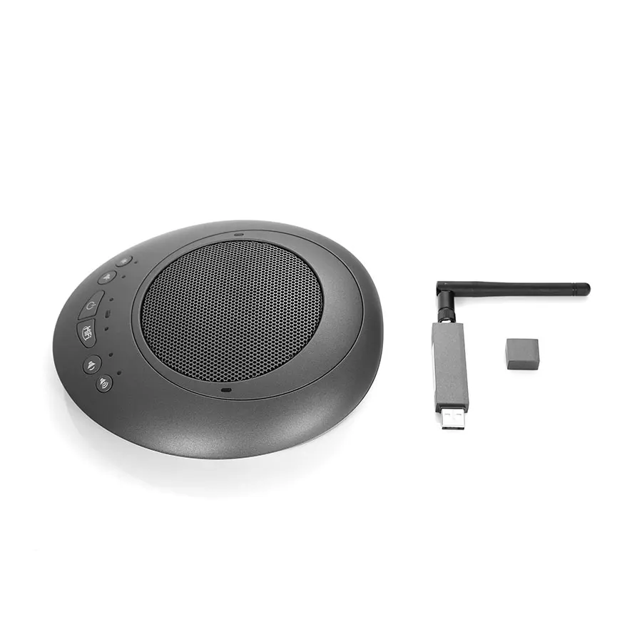 Condenser Chairperson 5.8g Conference Hands-free Communication Wireless Speakerphone Suitable for meeting rooms or offices