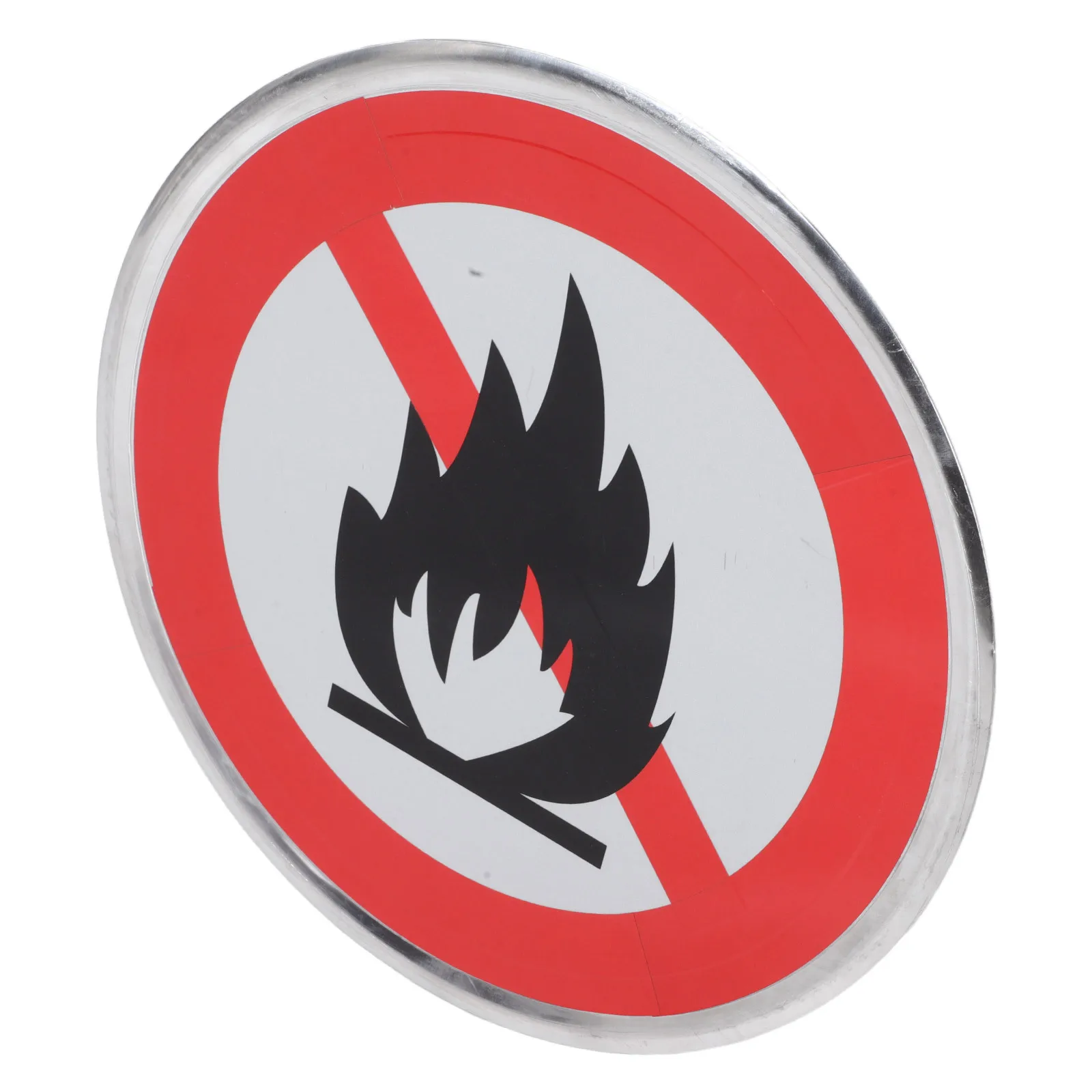 

Fire Prevention Warning Sign 30cm Bold Colors Clear Text Durable Material Easy Install Campgrounds Trails Fire Prevention