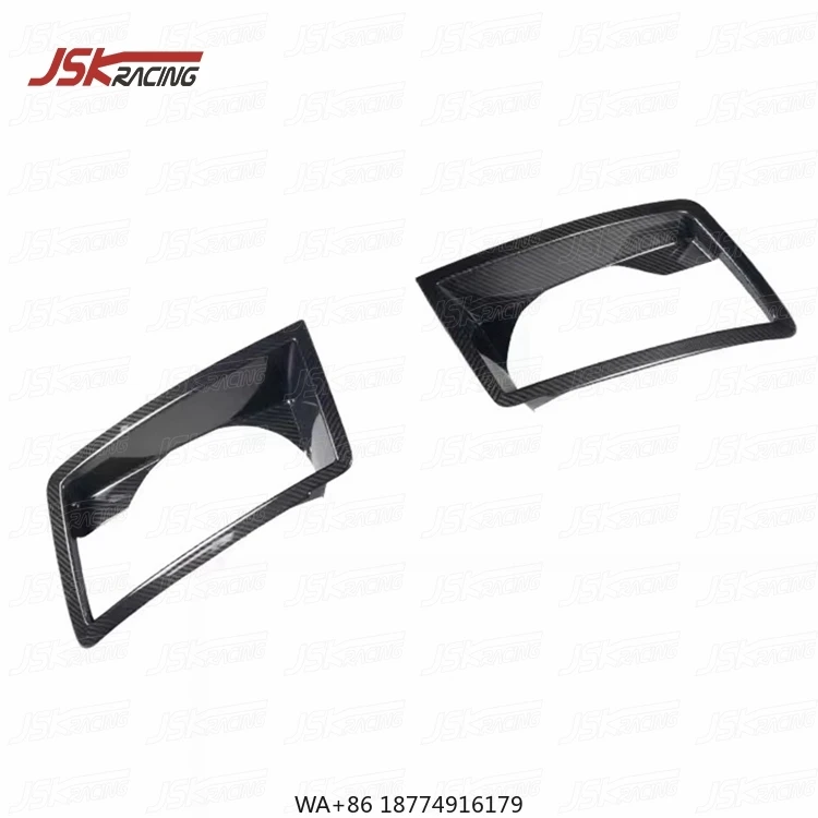 

DRY CARBON FIBER HEADLIGHT COVERS for 2020-2023 ROVER DEFENDER 90 110