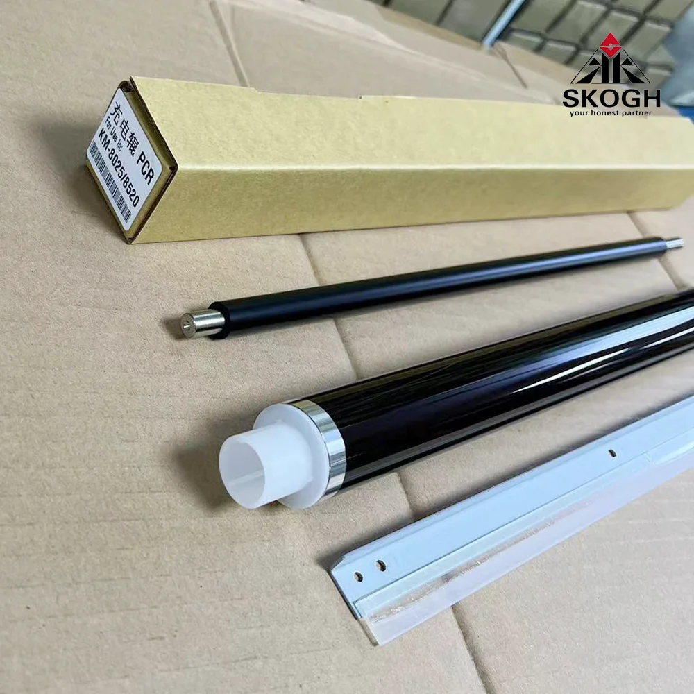 Compatible OPC Drum 8020 for Kyocera FS C8020 8025 C8520 C8525MFP 2550ci 2551ci Drum Cleaning Blade Primary Charge Roller PCR