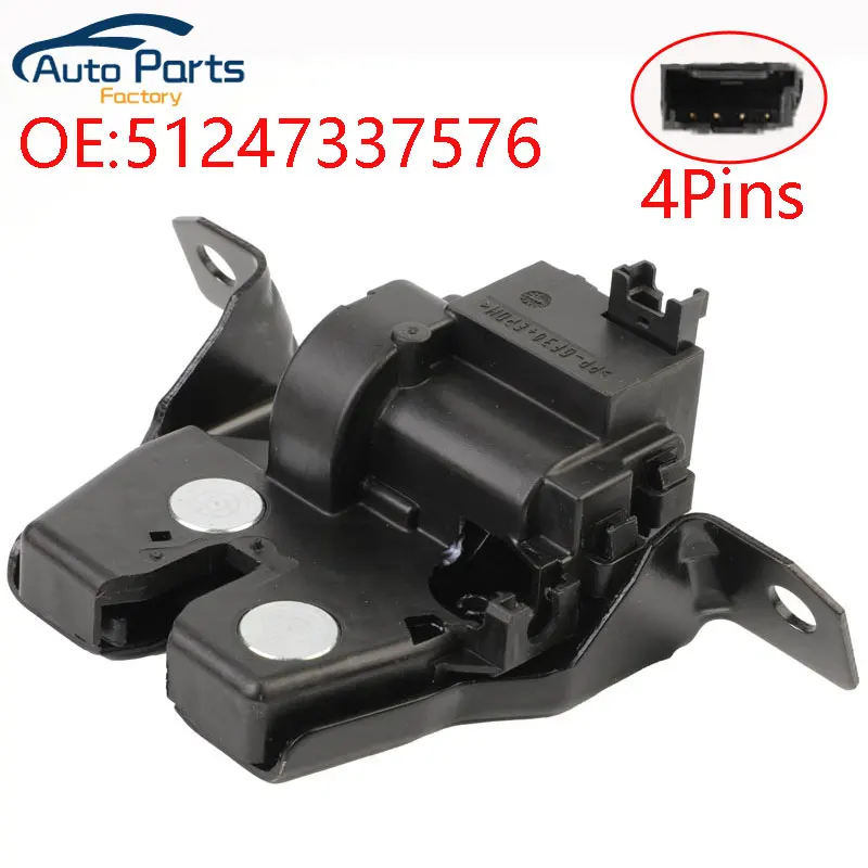 New Rear Trunk Boot Lid Lock Latch For BMW Mini Cooper D John Cooper Works One D Clubman F54 F55 F56 2014-2022 51247337576