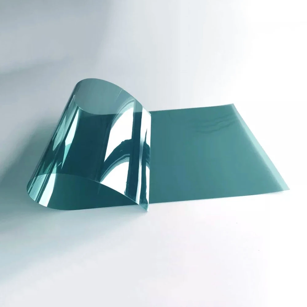 Pellicola di sicurezza laser a colori azzurri Foglio in policarbonato di grado ottico da 1064 nm per protezione laser