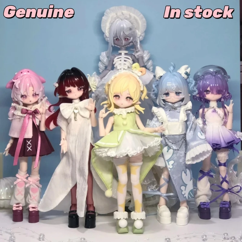 

В наличии Come4free Minty 1/8 BJD Ocean Gem Series слепая коробка шарнирная кукла милая фигурка украшение подарок на день рождения сбор