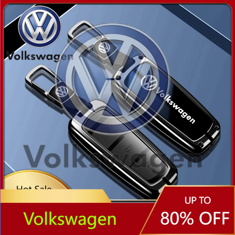 

Декоративные накладки и наклейки для авто 2026: Горячая новинка! Чехол для ключей Volkswagen VW C из цинкового сплава
