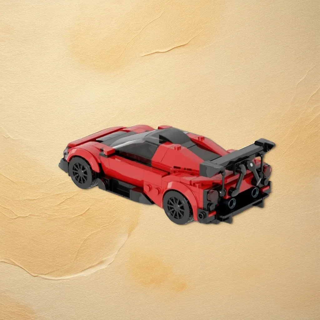 

282pcs MOC Zenvoes TSR-S Supercar 1:8 Scale Widebody Racing Car DIY Model Building Blocks Birthday Toys Gift