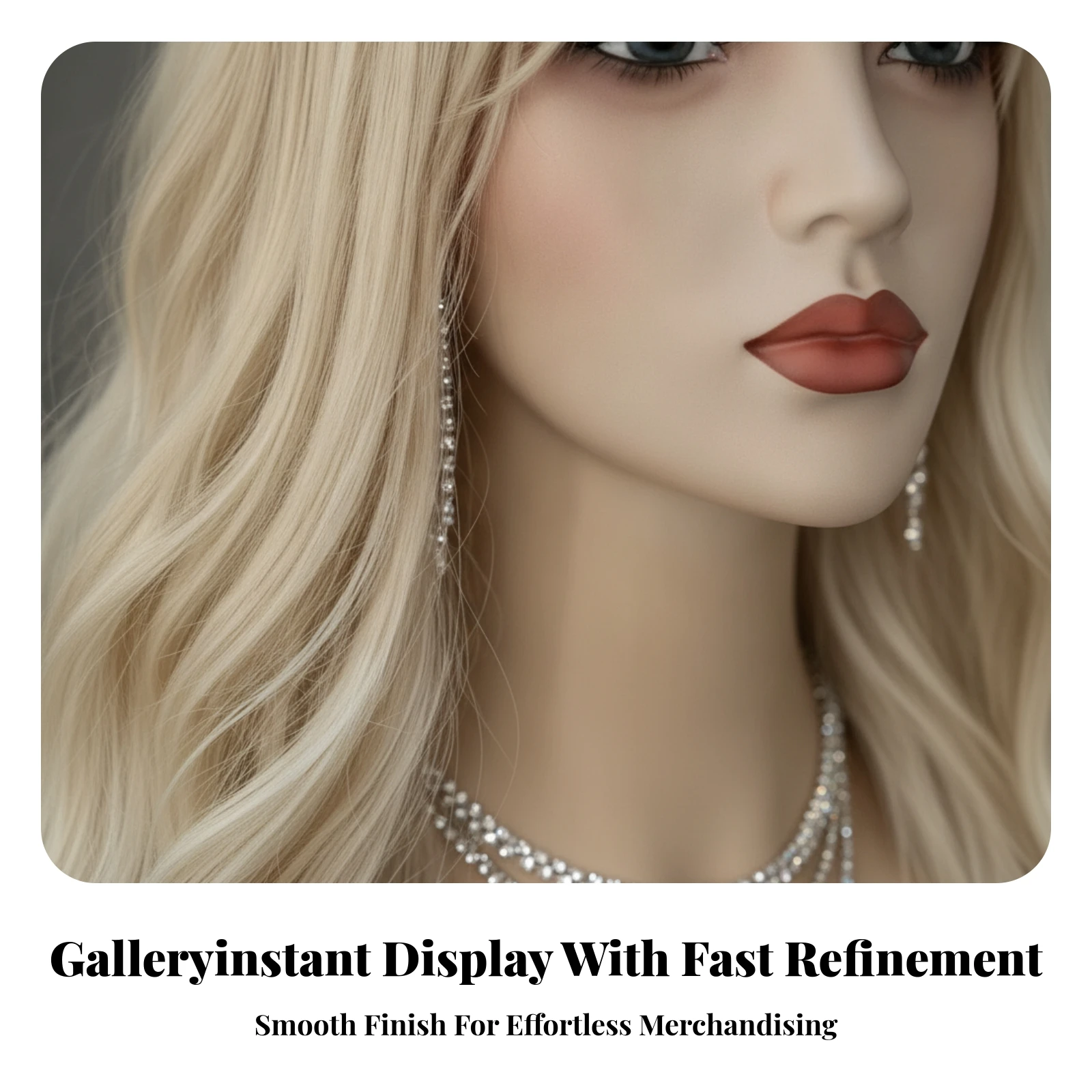 Mannequin Head with Shoulders Realistic Mannequin Bust with Torso Base Manikin Head with Shoulders Sturdy Smooth