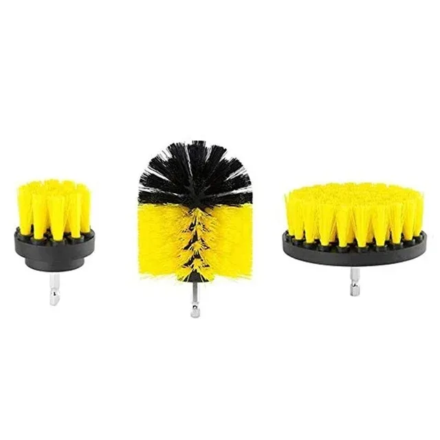 Elektrische boorborstel Bandenborstelset Badkamer Plastic ronde reinigingsborstel Multifunctionele accessoires voor huishoudelijke schoonmaakmiddelen