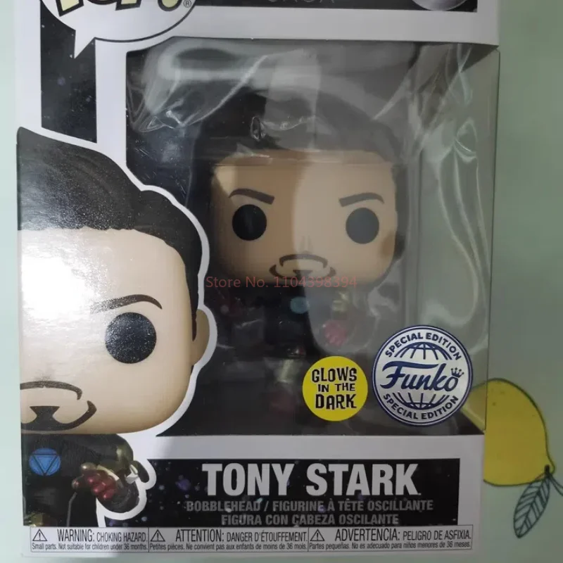 Funko Fenggao Marvel Avengers Iron Man Merchandise Figurines Trendy Toys Car Mounted Desktop Ornaments Dolls Gifts Collection - Image 7