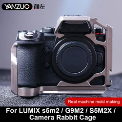 YANZUO Camera Holder For Panasonic Lumix 5m2 G9m2 Camera Rabbit Cage Kit Suitable For S5m2x Universal Camera Holder