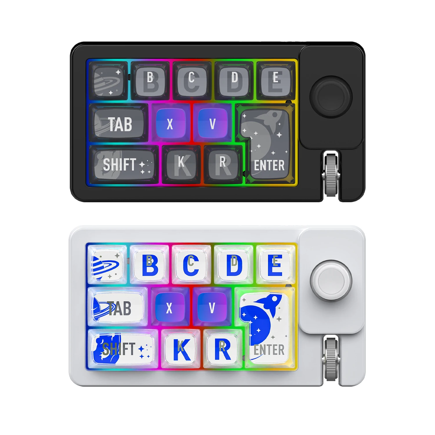 

Backlit Wireless Mechanical keyboard Programmer 12Keys Custom Function Bluetooth/USB/Wired/ Keyboard for Mac Computer Windows