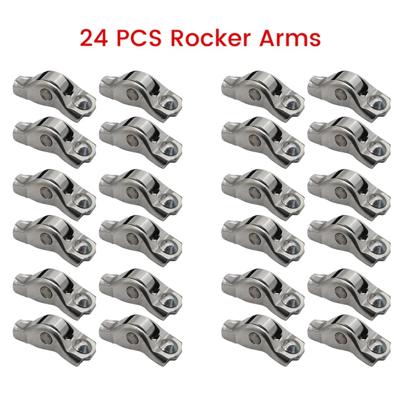 

24 PCS Car Rocker Arms Fit For Ford Mustang F-150 4.6L 5.4L 3V Engine Valve 3L3Z6564BA Parts Kit