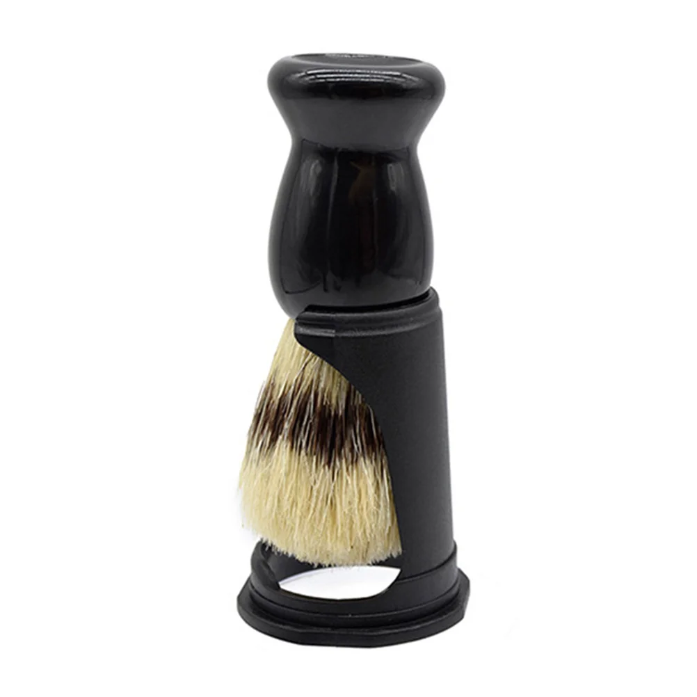 

4pcs Shaving Stand Holder Bathroom Organizer For Men Grooming Tools Durable Pp Material Space Saving Brush Stand Shaving Brush