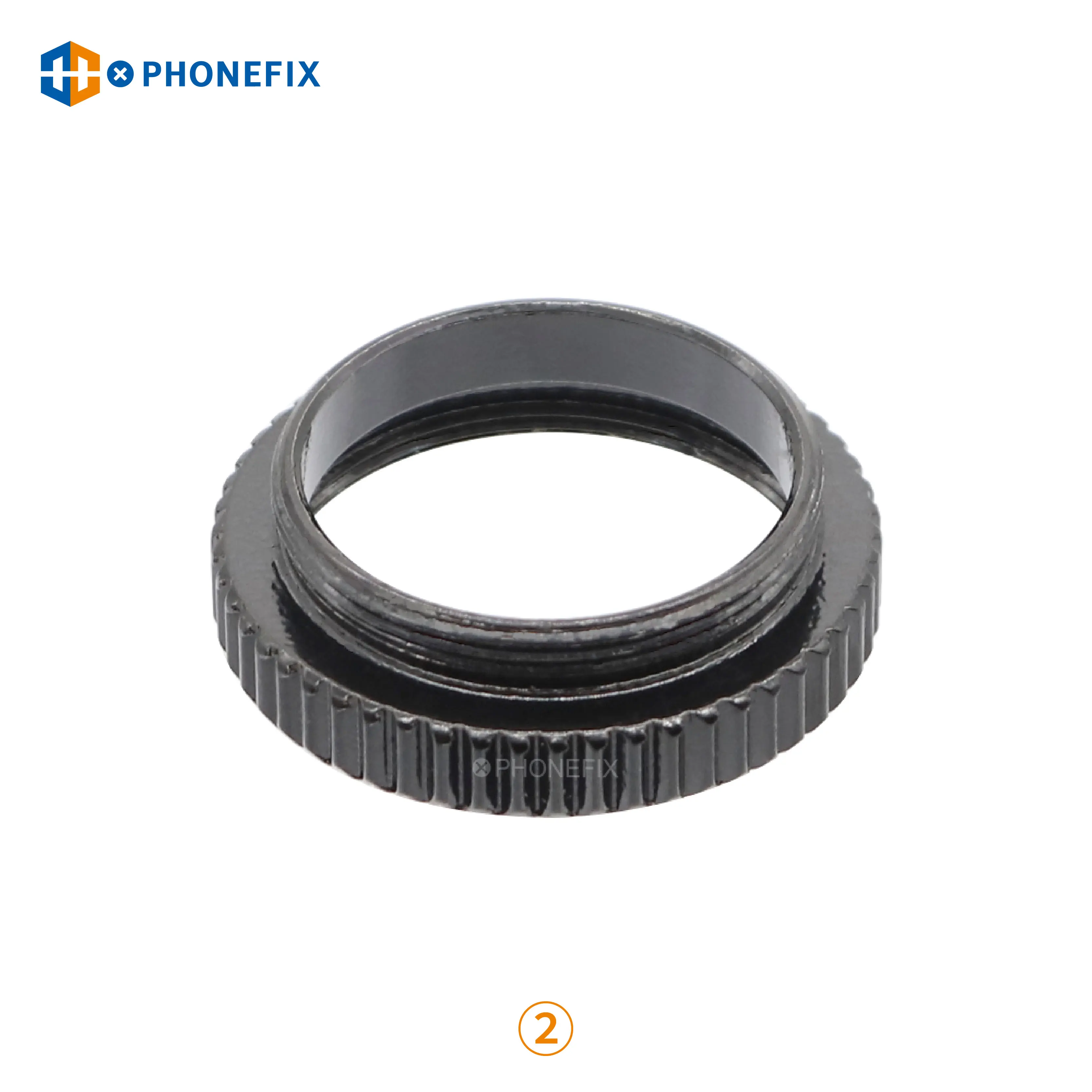 Adaptador de tubo de extensión de 5MM, de Metal negro C-MOUNT, anillo espaciador para lente CCTV, microscopio estéreo, accesorios de cámara
