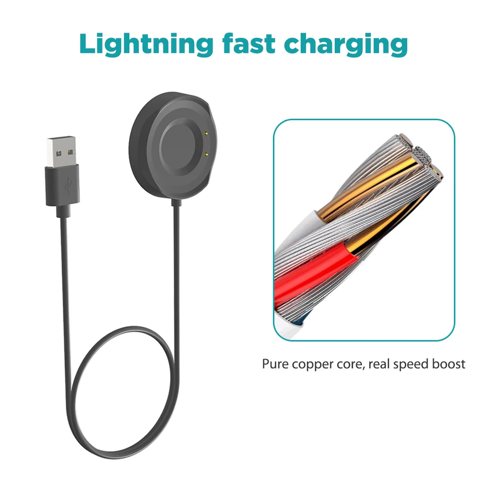 Watch USB Charger Cable Fast Charging Charger for Micro Wear SK5/SK7/SK8 Pro