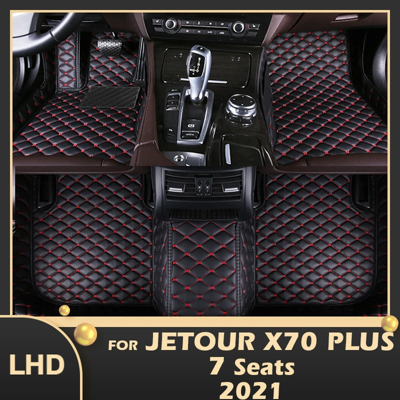 

Car Floor Mats For Jetour X70 Plus Seven Seats 2021 Custom Auto Foot Pads Automobile Carpet Cover Interior Accessories