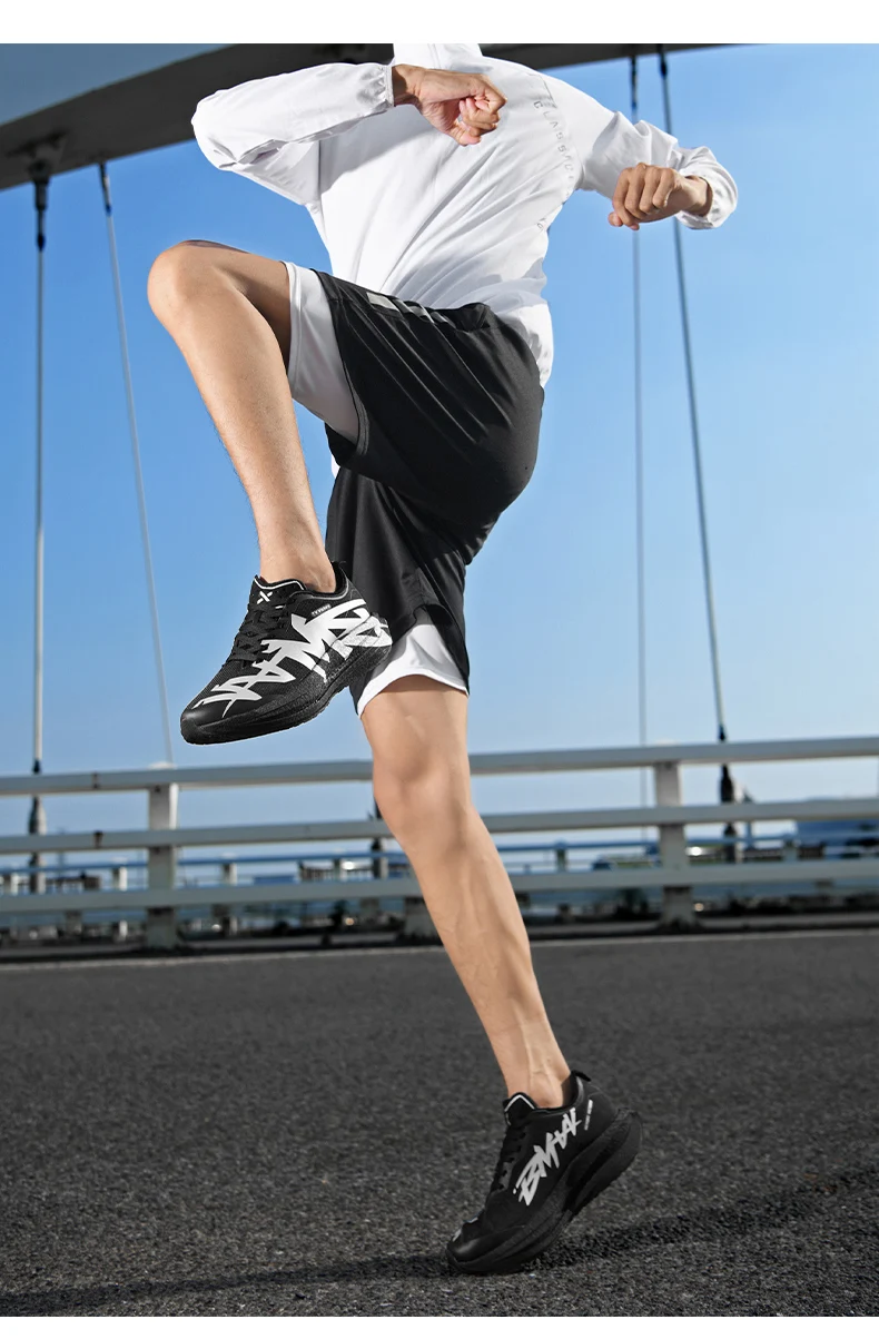 Herren-Laufschuhe mit Luftpolster, Jogging-Schuhe mit Carbon-Platte, Marathon-Sportschuhe, atmungsaktiv, leicht, Damen-Freizeitsneaker mit rutschfester Sohle – Detail 22
