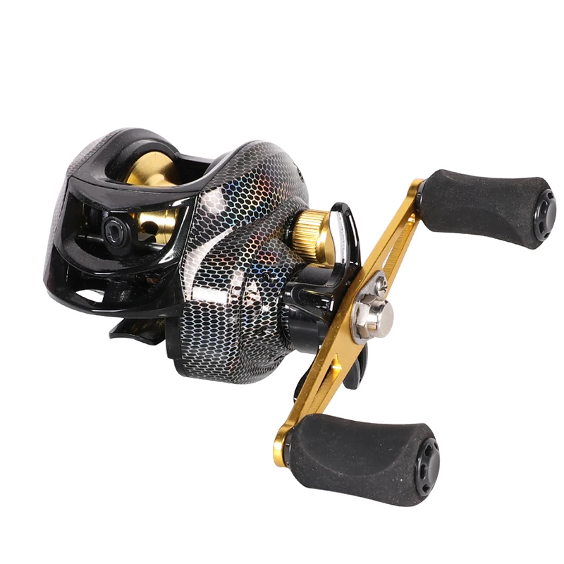 

S100-S101 3 + 7 Fishing Reel Ultra Light Fishing Reel 18 + 1BB 10kg Drag Magnetic Break 7.2:1 Gear Bait