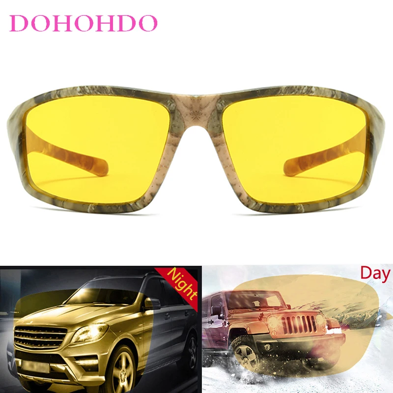 Picture 4: Retro Brand Polarized Sunglasses Women Night Vision Glasses Man Anti-Glare Driving Cycling Eyeglasses UV400 Goggles Gafas De Sol