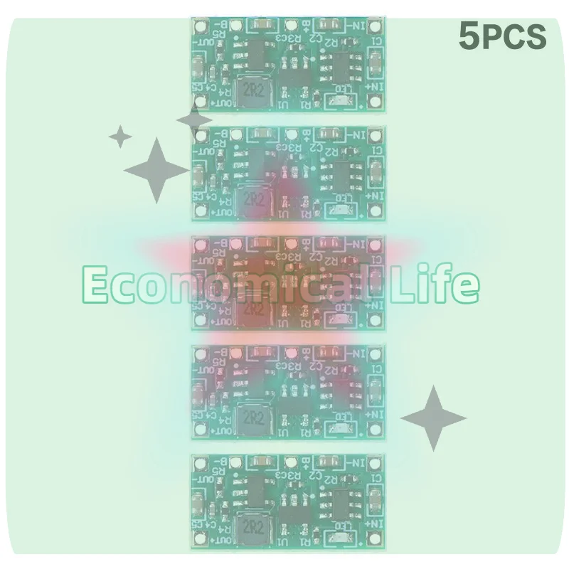 1/3/5Pcs Mouse Microcontroller 2 Dry Changed To Lithium Battery Discharging 3V-4.2V Down 3V Charging Batteries Remote Control