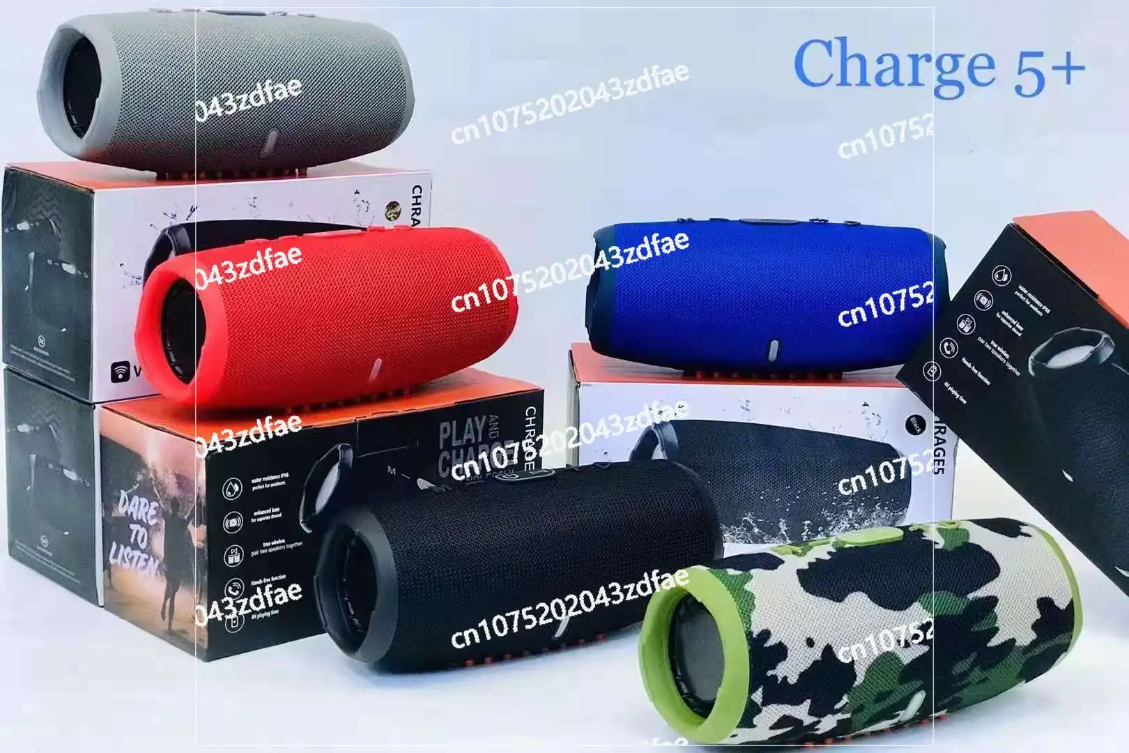 CHARGE5 Music Shockwave 5th Generation Wireless Bluetooth Speaker Outdoor Subwoofer Portable Audio