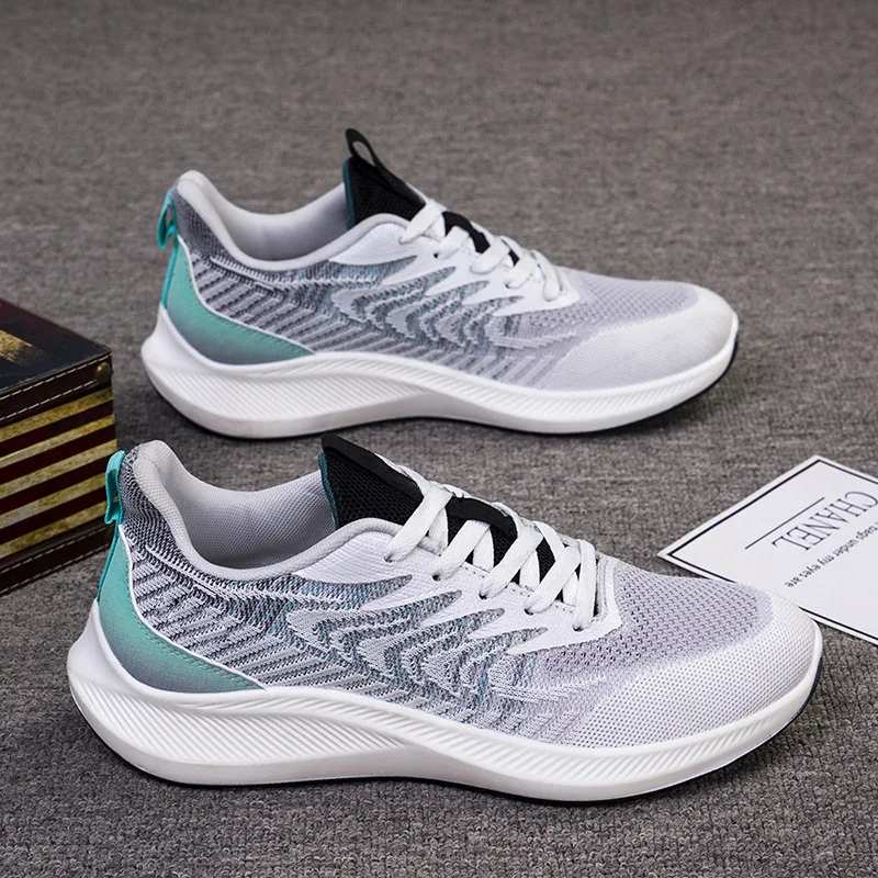 2026 New Fashion Men's Running Sports Shoes Student Travel Comfortable Breathable Men's Footwear