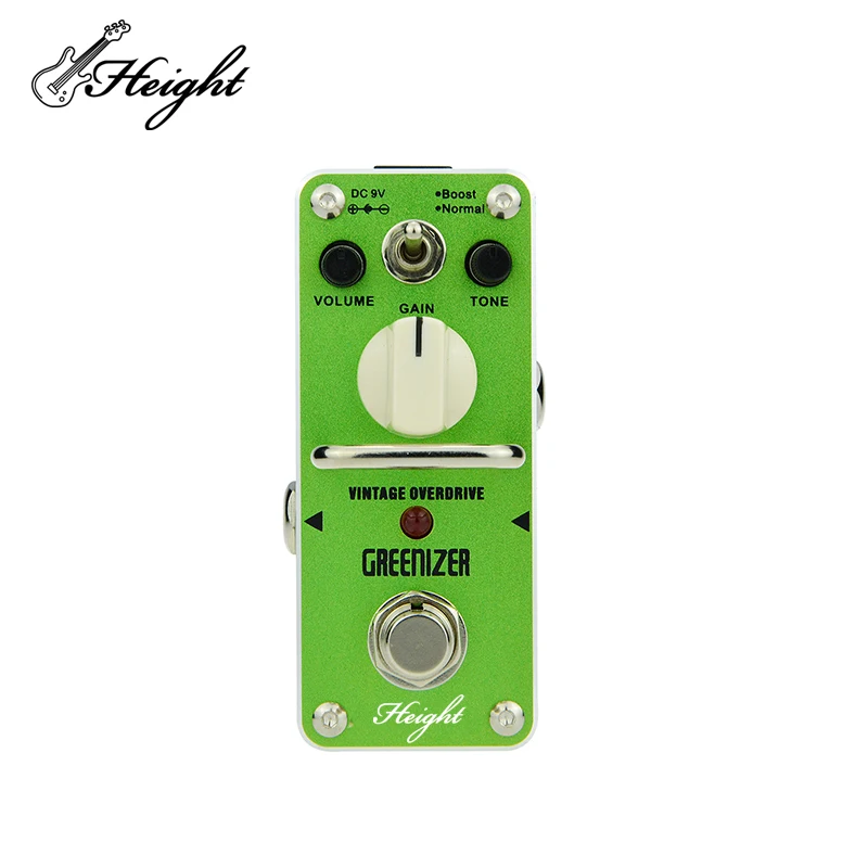 

Greenizer Vintage Tube-Like Overdrive Bass Guitar Multi Effects Pedal Guitar Accessories Musical Instrument Accessory