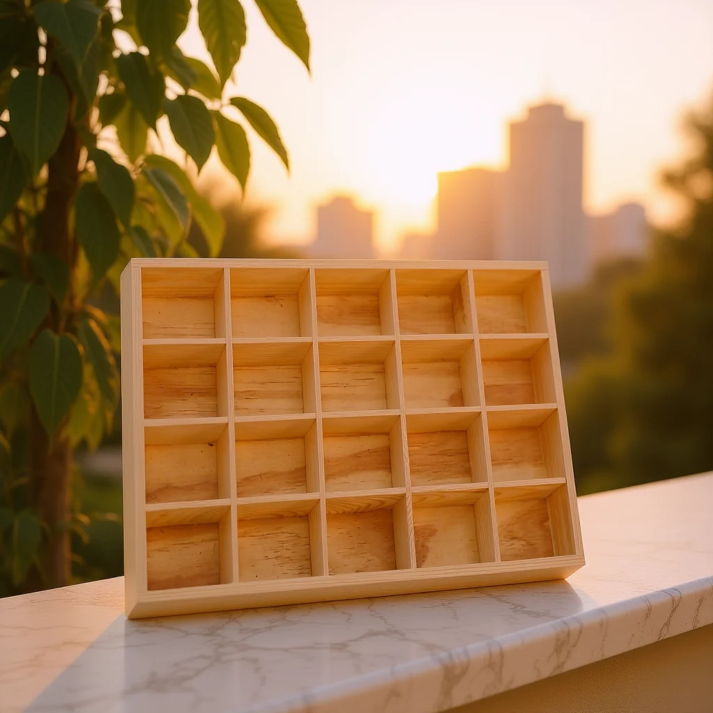 

Underwear Organizer Wooden Storage Box 20 Compartments Socks Panties Drawer Organizer Home Storage Underwear Finishing Box