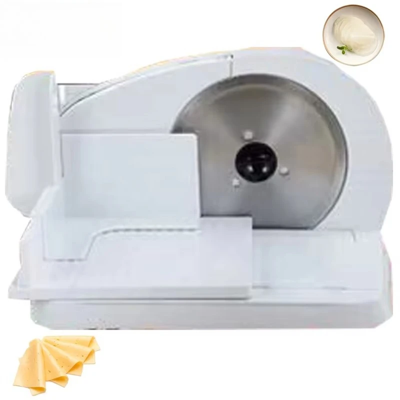 

Electric Food Slicer 220V Household Desktop Fruit Lamb Beef Slicers 1-15mm Bread Ham Vegetable Meat Cutting Machine