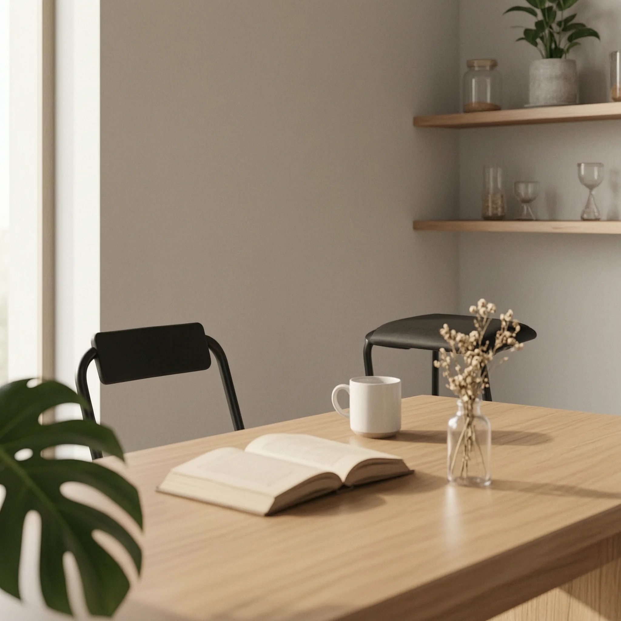 Folding Bar Stool with Backrest Portable High Bar Stool with Padded Seat Counter Height Seat Cushioned Furniture Stable