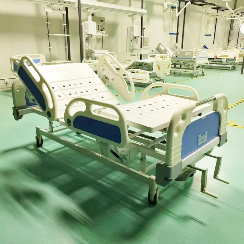 

Manual Series Medical Hospital Bed with Cheap Price 1 Function 2 Function Hospital Bed