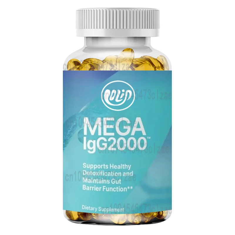 Immunoglobulin Supplement From Bovine Serum To Support Digestive Health, 60 Capsules