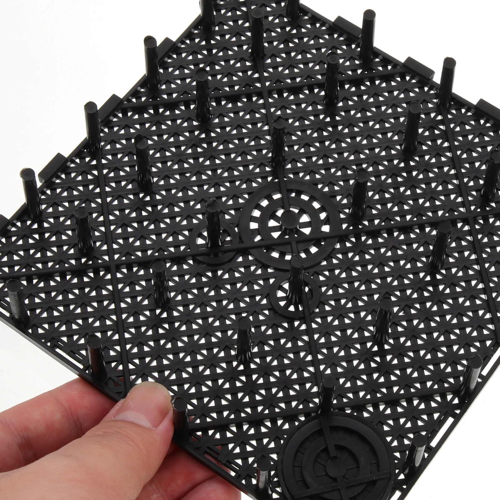 

10pcs Fish Tank Bottom Filter Plate Aquarium Fish Tank Filter Plate PVC Water Pump Gravel Tray Plates Pet Supplies