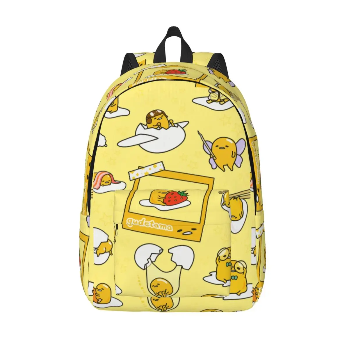 

Рюкзак с милым яйцом Gudetama для дошкольников, детского сада, школьников, сумка для книг для мальчиков и девочек, детский рюкзак, спортивный рюкзак