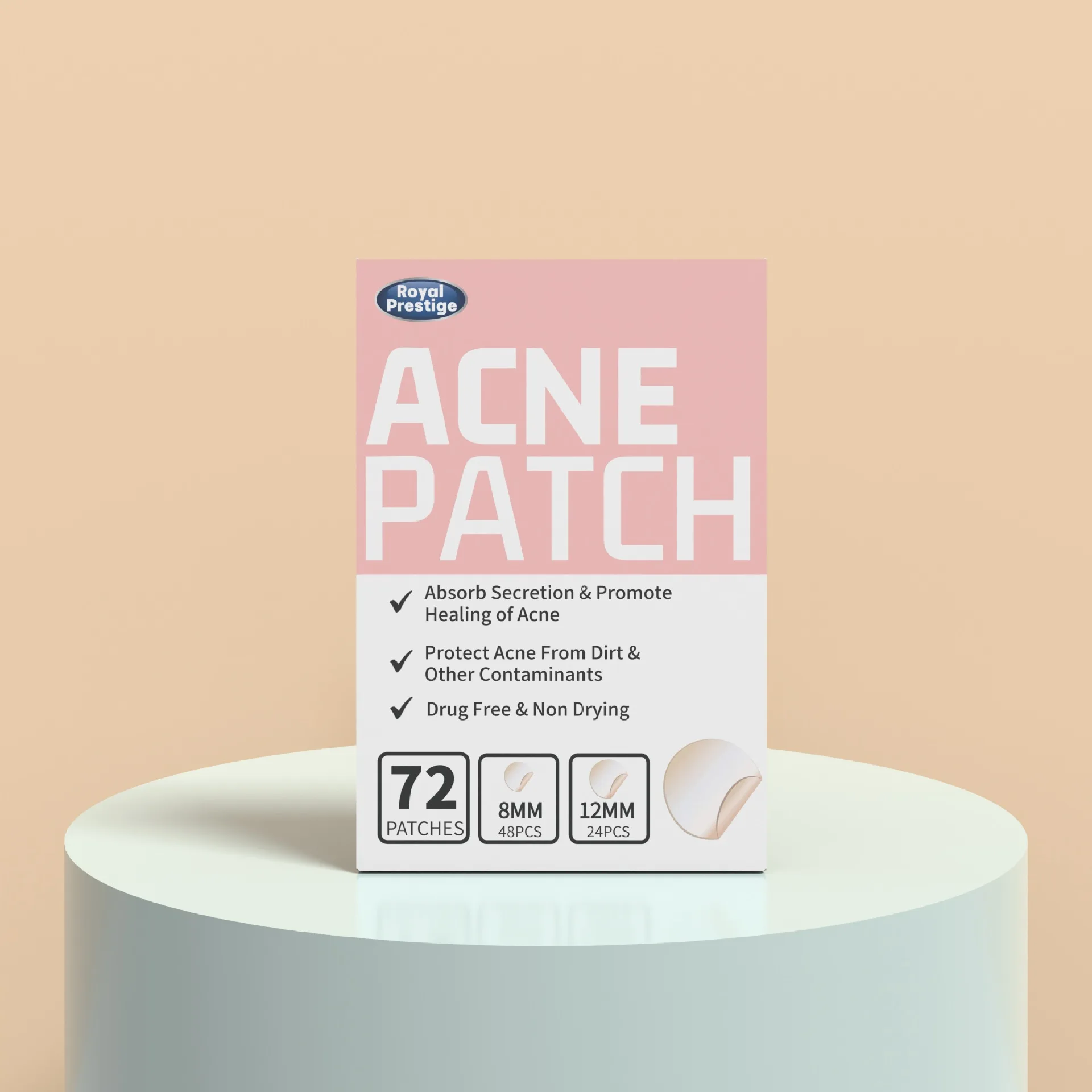 72 pz invisibile Acne patch rimozione brufolo Anti-Acne idrocolloide patch macchie segni correttore riparazione adesivo impermeabile